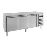 Combisteel Bakkerskoelwerkbank 3 deurs Combisteel Bakkerskoelwerkbank 3 deurs