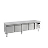 Combisteel Koelwerkbank 650 hoog 4 deuren | 7450.0765 Combisteel Koelwerkbank 650 hoog 4 deuren | 7450.0765