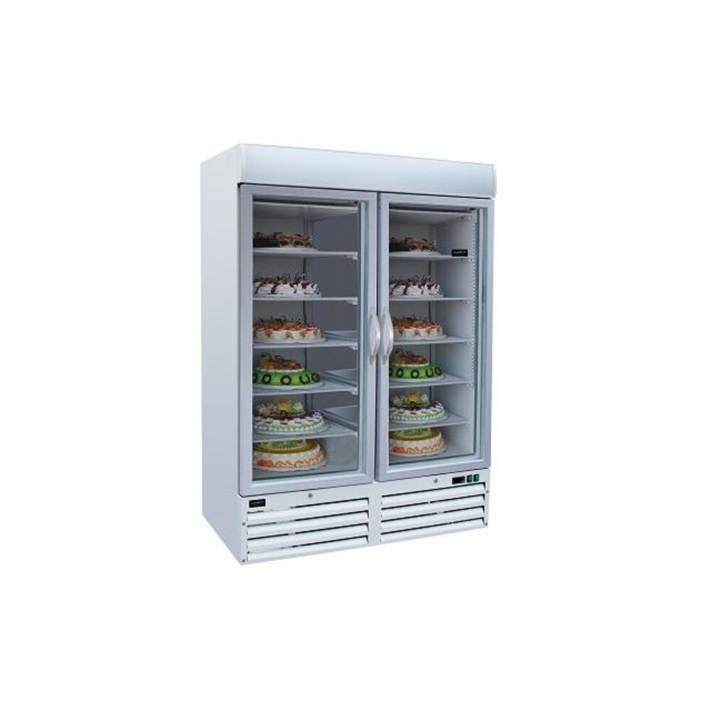 Combisteel Vrieskast 2 glasdeuren | 7450.0167 Combisteel Vrieskast 2 glasdeuren | 7450.0167