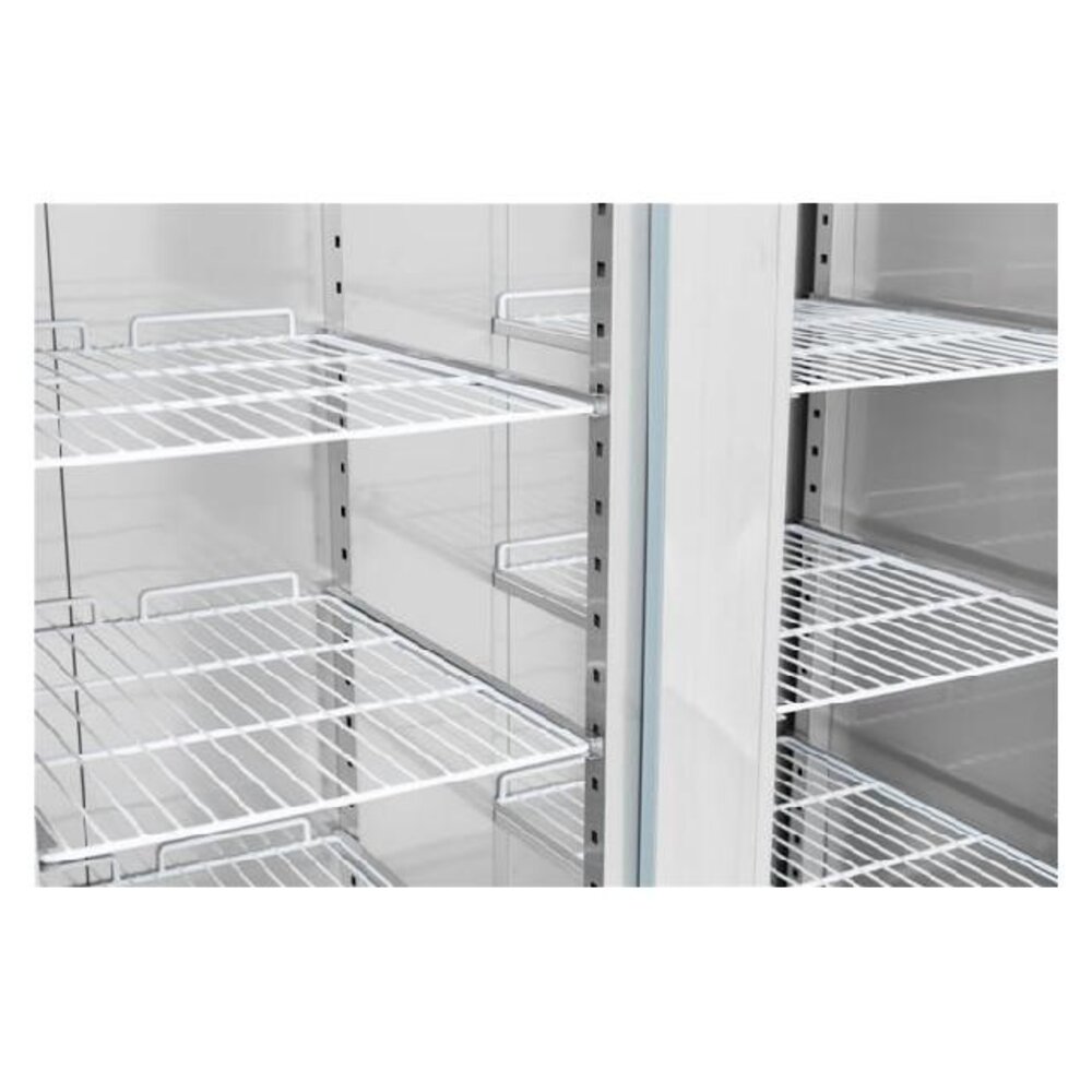 Combisteel Koelkast rvs 2 glasdeuren | 7450.0154 Combisteel Koelkast rvs 2 glasdeuren | 7450.0154