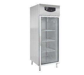 Combisteel Koelkast rvs 1 glasdeur Combisteel Koelkast rvs 1 glasdeur