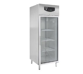 Combisteel Vrieskast rvs 1 glasdeur Combisteel Vrieskast rvs 1 glasdeur