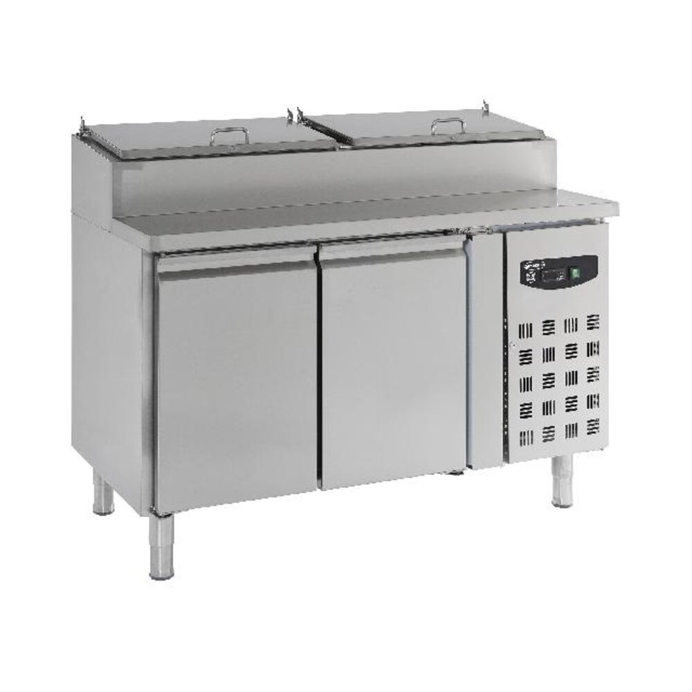 Combisteel Saladette 2 deuren 6x1 3gn pan | 7450.0102 Combisteel Saladette 2 deuren 6x1 3gn pan | 7450.0102