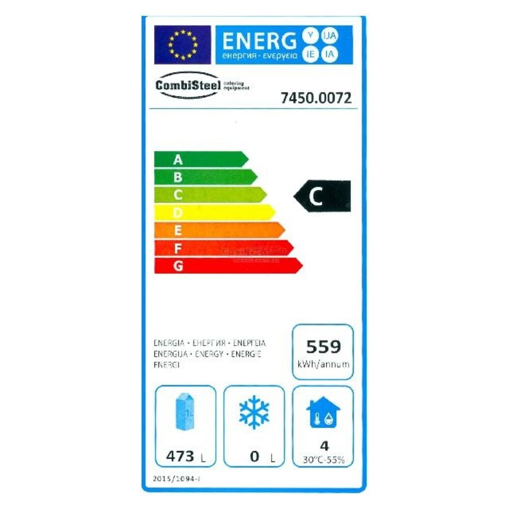 Combisteel Koelkast rvs 650 l gn650tn | 7450.0072 Combisteel Koelkast rvs 650 l gn650tn | 7450.0072