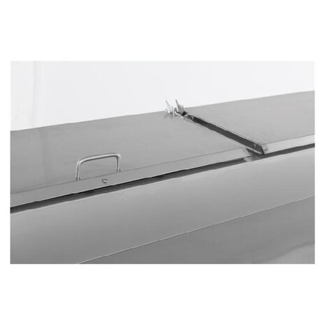 Combisteel Saladette 3 deuren 8x1 3gn pan | 7450.0104 Combisteel Saladette 3 deuren 8x1 3gn pan | 7450.0104