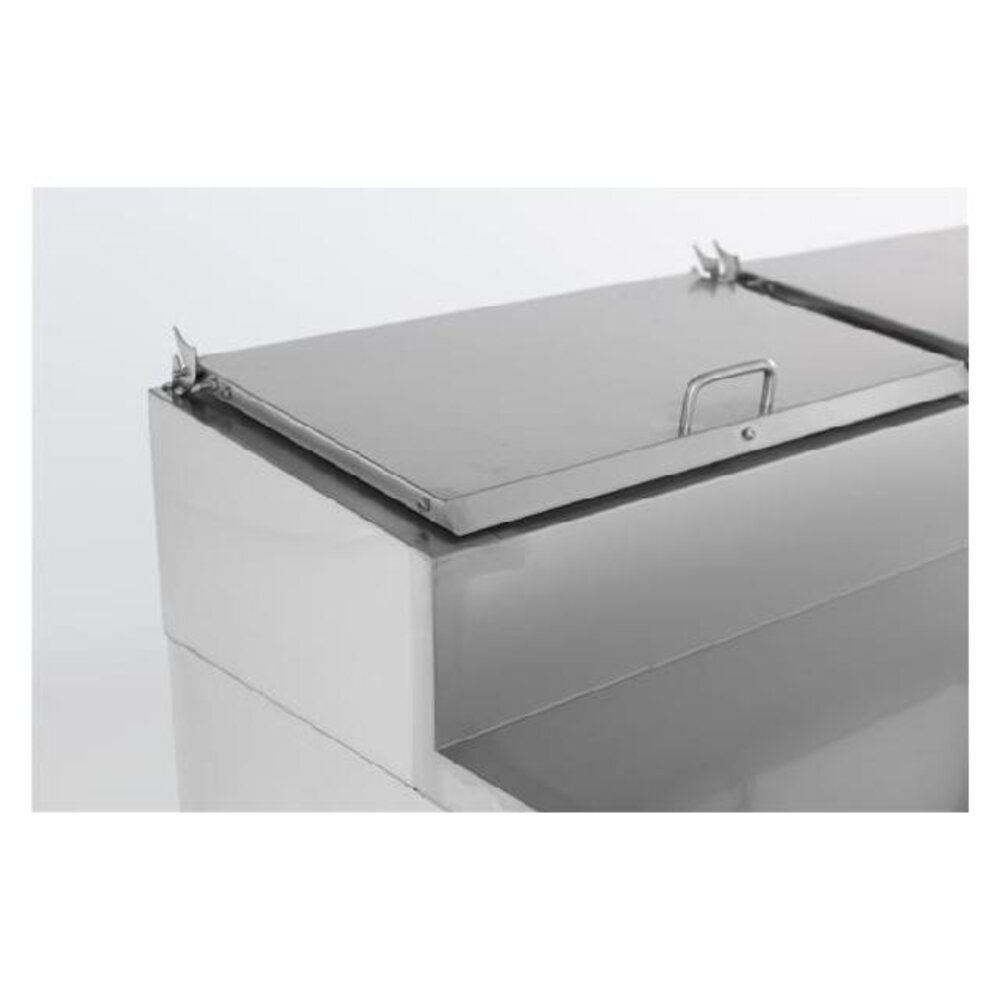 Combisteel Saladette 2 deuren 6x1 3gn pan | 7450.0102 Combisteel Saladette 2 deuren 6x1 3gn pan | 7450.0102