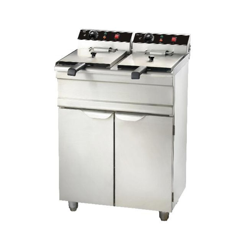 Combisteel Elektrische friteuse 2x9l | 7455.0985 Combisteel Elektrische friteuse 2x9l | 7455.0985