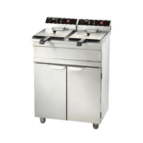 Combisteel Elektrische friteuse 2x9l | 7455.0985 Combisteel Elektrische friteuse 2x9l | 7455.0985