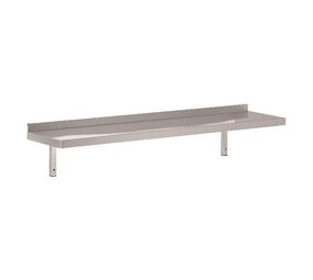Combisteel 400 rvs wandschap 1000 incl. konsoles Combisteel 400 rvs wandschap 1000 incl. konsoles