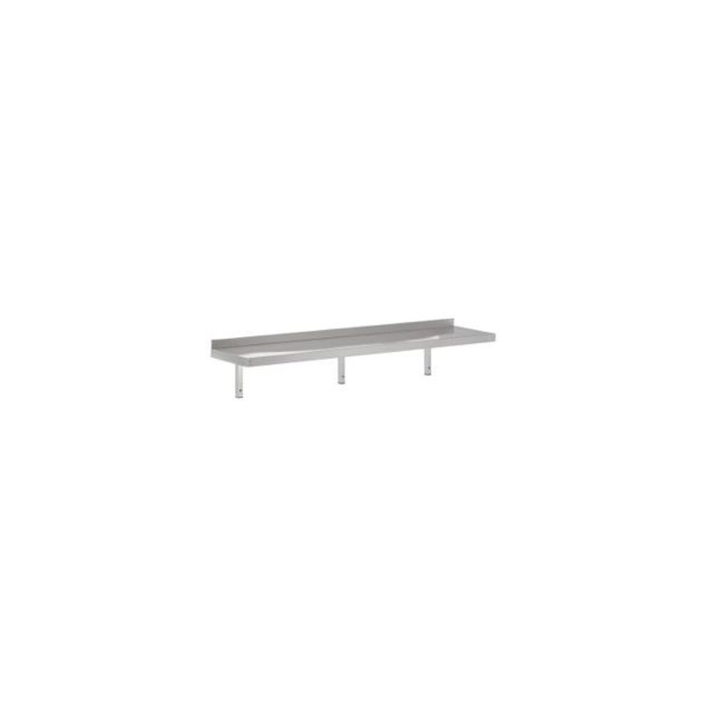 Combisteel 300 rvs wandschap 2000 incl. konsoles | 7455.0655 Combisteel 300 rvs wandschap 2000 incl. konsoles | 7455.0655