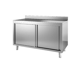 Combisteel 600 werktafel schuifdeuren rand 1600 Combisteel 600 werktafel schuifdeuren rand 1600