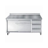Combisteel 700 werktafel schuifdeuren laden rand 1600 Combisteel 700 werktafel schuifdeuren laden rand 1600