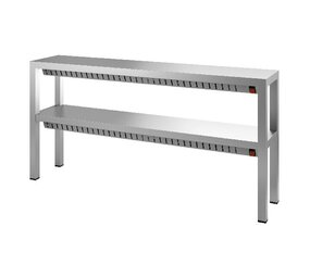 Combisteel Etagere halogeen verwarmd 2 niveaus 1800 Combisteel Etagere halogeen verwarmd 2 niveaus 1800