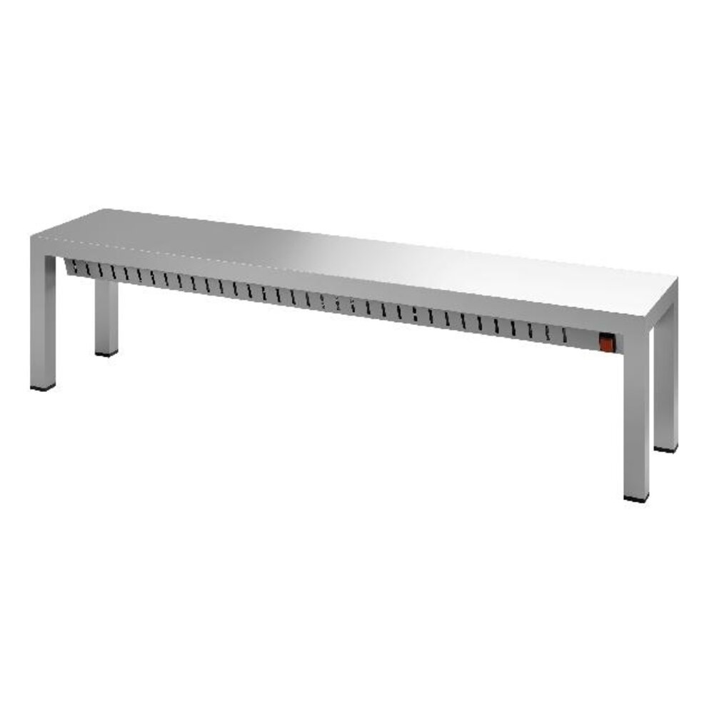 Combisteel Etagere halogeen verwarmd 1 niveau 2000 | 7452.0285 Combisteel Etagere halogeen verwarmd 1 niveau 2000 | 7452.0285