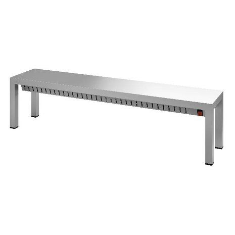 Combisteel Etagere halogeen verwarmd 1 niveau 2000 | 7452.0285 Combisteel Etagere halogeen verwarmd 1 niveau 2000 | 7452.0285