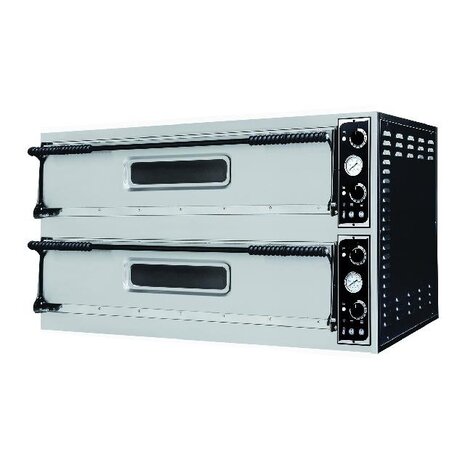 Combisteel Pizzaoven dubbel 2 x 3 | 7485.0145 Combisteel Pizzaoven dubbel 2 x 3 | 7485.0145