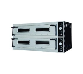 Combisteel Pizzaoven bakplaat dubbel 2 x 6 groot Combisteel Pizzaoven bakplaat dubbel 2 x 6 groot