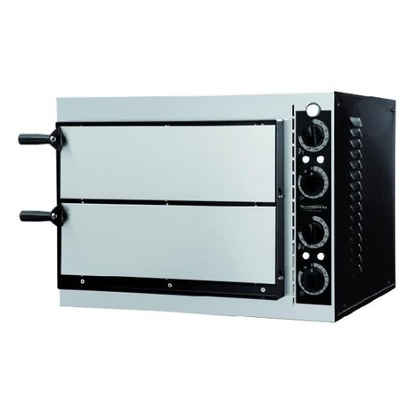 Combisteel Pizzaoven dubbel 2 x 1 | 7485.0005 Combisteel Pizzaoven dubbel 2 x 1 | 7485.0005