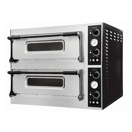 Combisteel Pizzaoven dubbel 2 x 6 | 7482.0025 Combisteel Pizzaoven dubbel 2 x 6 | 7482.0025