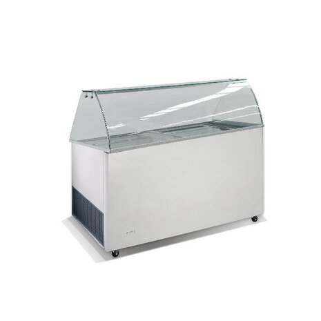 Combisteel Schepijsvitrine tenerife 10x5 ltr | 7472.0135