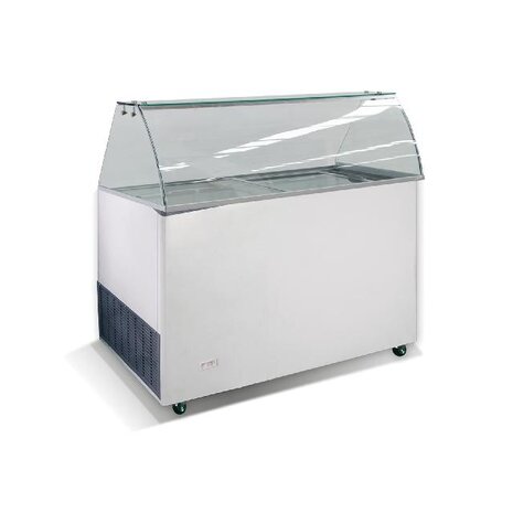 Combisteel Schepijsvitrine java 8x5 ltr | 7472.0130
