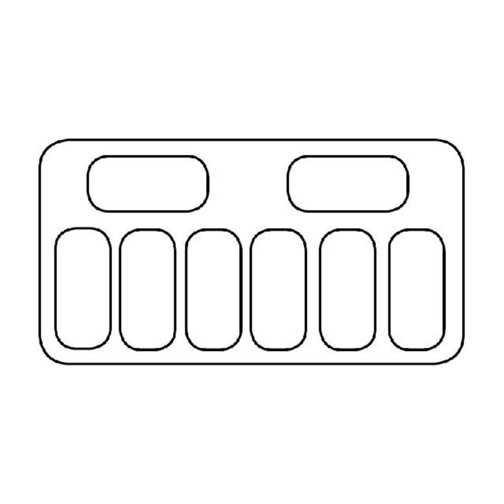 Combisteel Schepijsvitrine java 8x5 ltr | 7472.0130