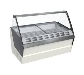 Combisteel Schepijsvitrine hawai 16x 5ltr Combisteel Schepijsvitrine hawai 16x 5ltr