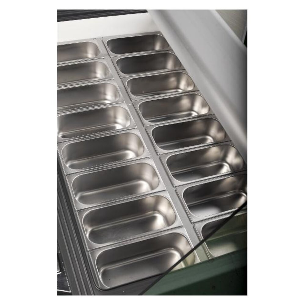 Combisteel Schepijsvitrine hawai 16x 5ltr | 7472.0115 Combisteel Schepijsvitrine hawai 16x 5ltr | 7472.0115