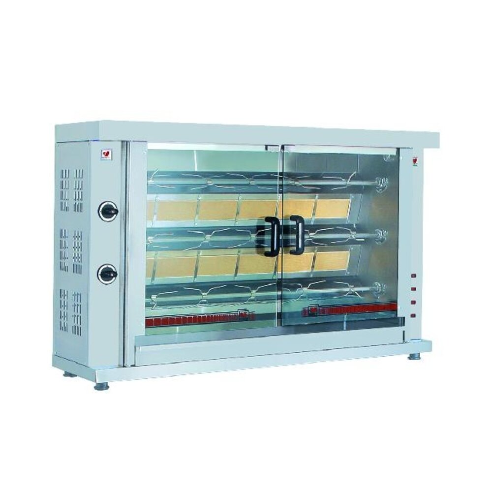 Combisteel Kippengril gas 3 spitten | 7472.0025 Combisteel Kippengril gas 3 spitten | 7472.0025