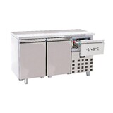 Combisteel 700 koelwerkbank 2 deuren Combisteel 700 koelwerkbank 2 deuren