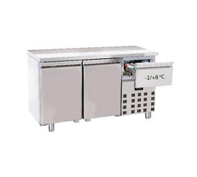 Combisteel 700 koelwerkbank 2 deuren