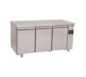 Combisteel 700 koelwerkbank 3 deuren excl. motor