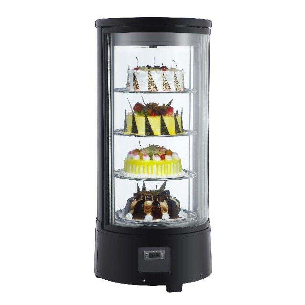 Combisteel Roterende koelvitrine 72l | 7487.0160 Combisteel Roterende koelvitrine 72l | 7487.0160