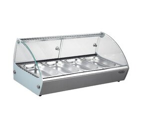 Combisteel Warmhoudvitrine 4 1 3 gn Combisteel Warmhoudvitrine 4 1 3 gn