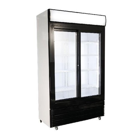 Combisteel Koelkast schuif glasdeuren bez-750 sl | 7455.1395 Combisteel Koelkast schuif glasdeuren bez-750 sl | 7455.1395