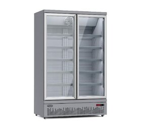 Combisteel Koelkast 2 glasdeuren jde-1000r