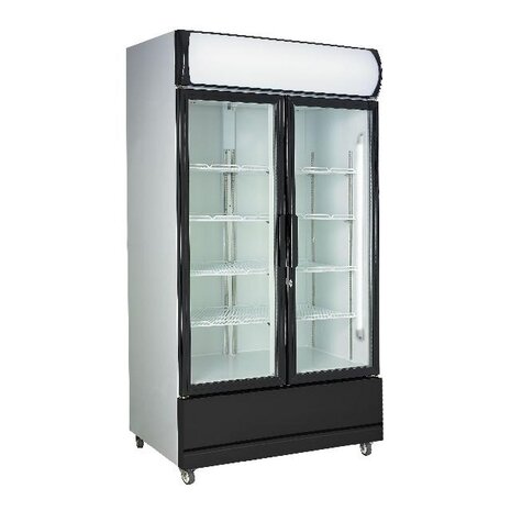Combisteel Koelkast 2 glasdeuren fcu-750 | 7455.2105
