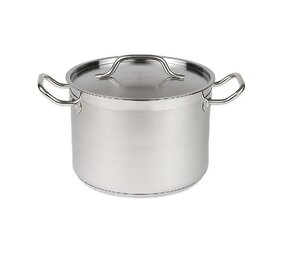 Combisteel Kookpan mh rvs + deksel ø32 16l Combisteel Kookpan mh rvs + deksel ø32 16l