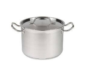 Combisteel Kookpan mh rvs + deksel ø20 4l Combisteel Kookpan mh rvs + deksel ø20 4l