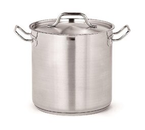 Combisteel Kookpan hg rvs + deksel ø32 25l Combisteel Kookpan hg rvs + deksel ø32 25l