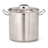 Combisteel Kookpan hg rvs + deksel ø24 10l Combisteel Kookpan hg rvs + deksel ø24 10l