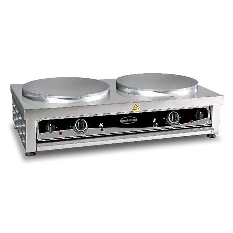 Combisteel Crepe maker 2 platen | 7491.0045