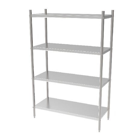 Combisteel Stelling 4 levels demontabel 1000 | 7490.0240 Combisteel Stelling 4 levels demontabel 1000 | 7490.0240