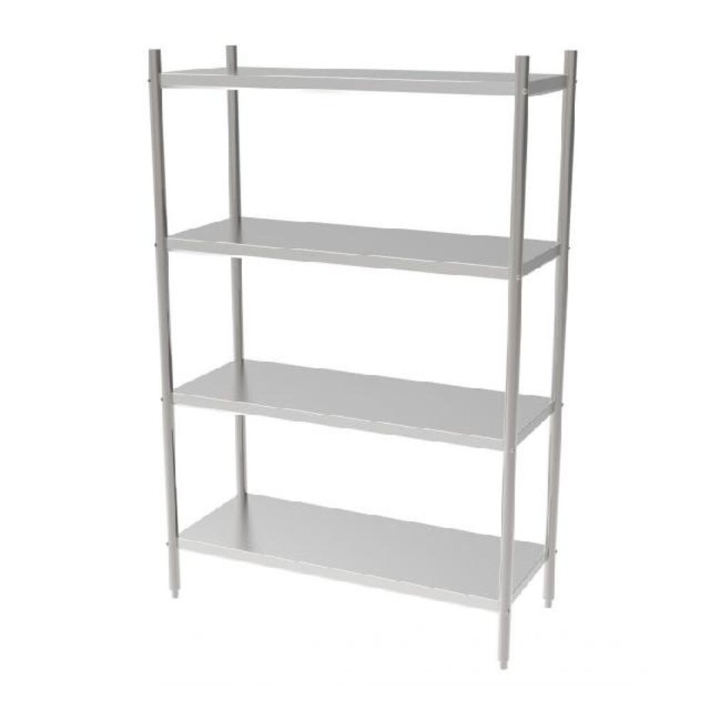 Combisteel Stelling 4 levels demontabel 900 | 7490.0235 Combisteel Stelling 4 levels demontabel 900 | 7490.0235