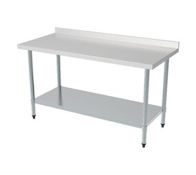 Combisteel 700 werktafel bodemschap rand demontabel 1400 Combisteel 700 werktafel bodemschap rand demontabel 1400