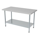 Combisteel 700 werktafel bodemschap demontabel 1400 Combisteel 700 werktafel bodemschap demontabel 1400