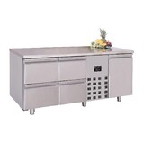 Combisteel 700 koelwerkbank 1drs 4 laden monoblock Combisteel 700 koelwerkbank 1drs 4 laden monoblock