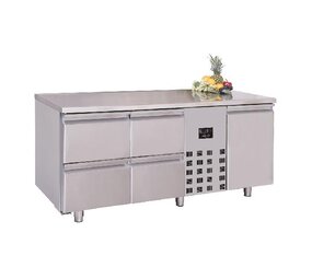 Combisteel 700 koelwerkbank 1drs 4 laden monoblock Combisteel 700 koelwerkbank 1drs 4 laden monoblock