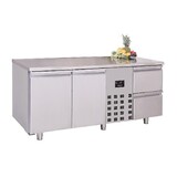 Combisteel 700 koelwerkbank 2drs 2 laden monoblock Combisteel 700 koelwerkbank 2drs 2 laden monoblock