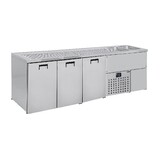 Combisteel Bierkoeler 3 deuren 2r Combisteel Bierkoeler 3 deuren 2r